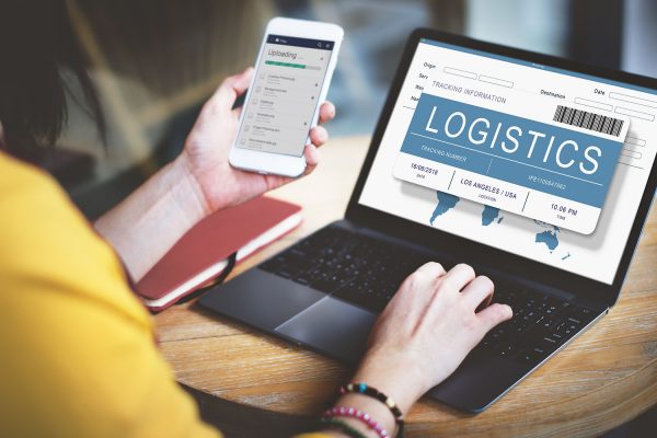 Illustration for digital solutions to digitalise logistics with big data