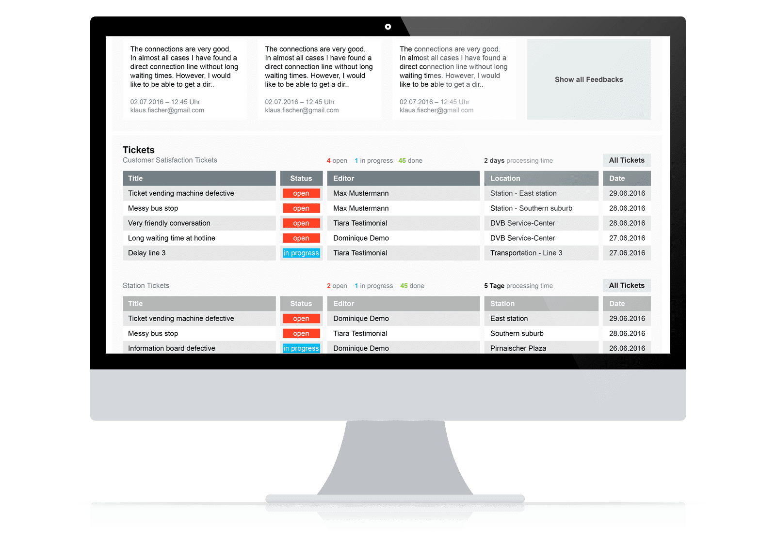 Spectos Real-Time Performance Management Ticket Service Mobility